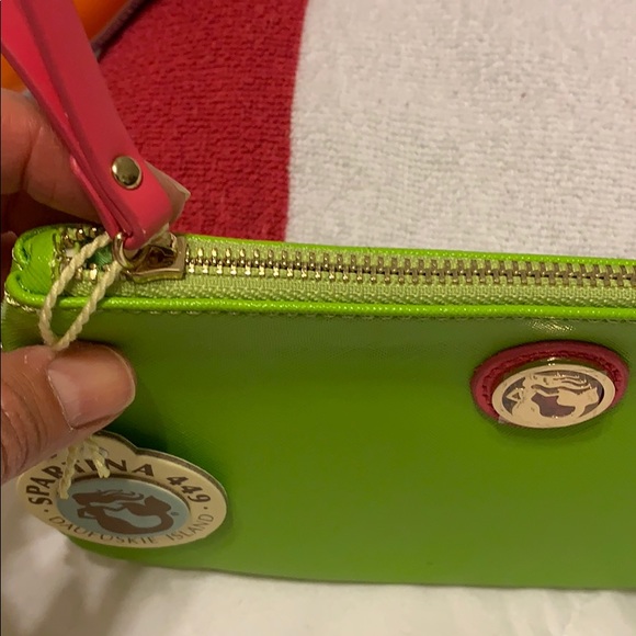 NWT wristlet Lime green by Spartina 449 - Picture 6 of 7